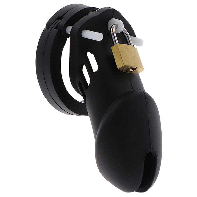 img_186299_32667f82530dc09b4107e1eaf58c2447_1 HIDDEN DESIRE - EXTREME CHASTITY COCK CAGE SILICONE SIZE L BLACK - Image 1