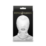 NS NOVELTIES - FETISH & FASHION MOUTH HOOD NYLON WHITE - Image 2