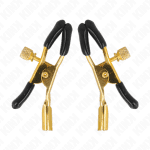 KINK - GOLD NIPPLE CLAMPS 6 CM