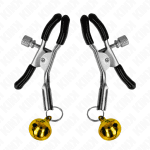 KINK - GOLD SINGLE BELL NIPPLE CLAMP 6 CM - Image 2