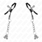 KINK - SILVER BELL PENDANT NIPPLE CLAMPS 6 CM - Image 2