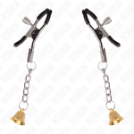KINK - GOLD BELL PENDANT NIPPLE CLAMPS 6 CM - Image 2