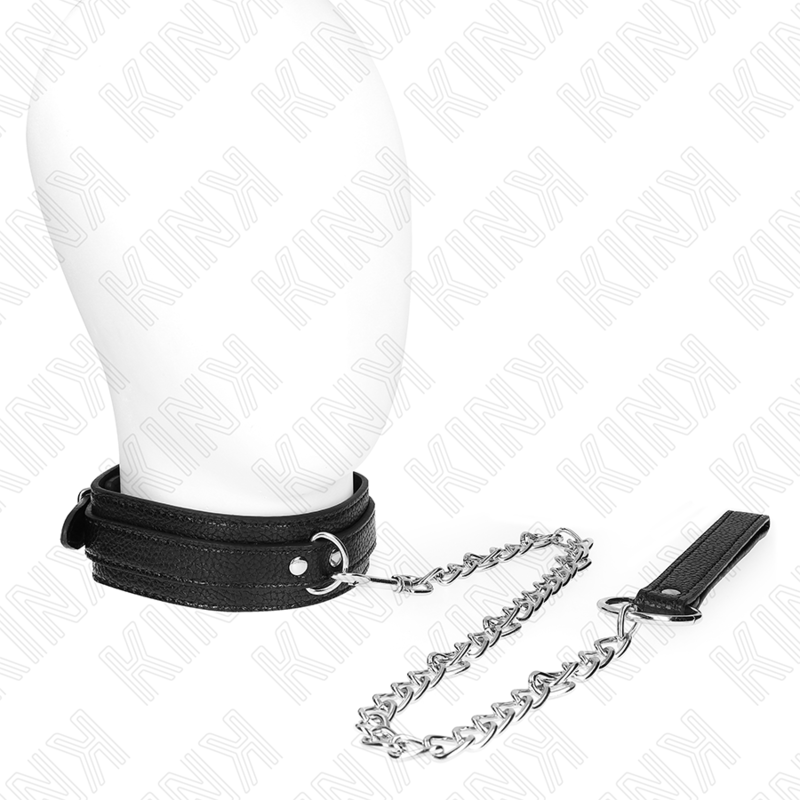 img_187310_db9c1b66353478065ccf2f17b462db55_1 KINK - SNAKE PATTERN NECKLACE WITH LEASH 65 CM - Image 1