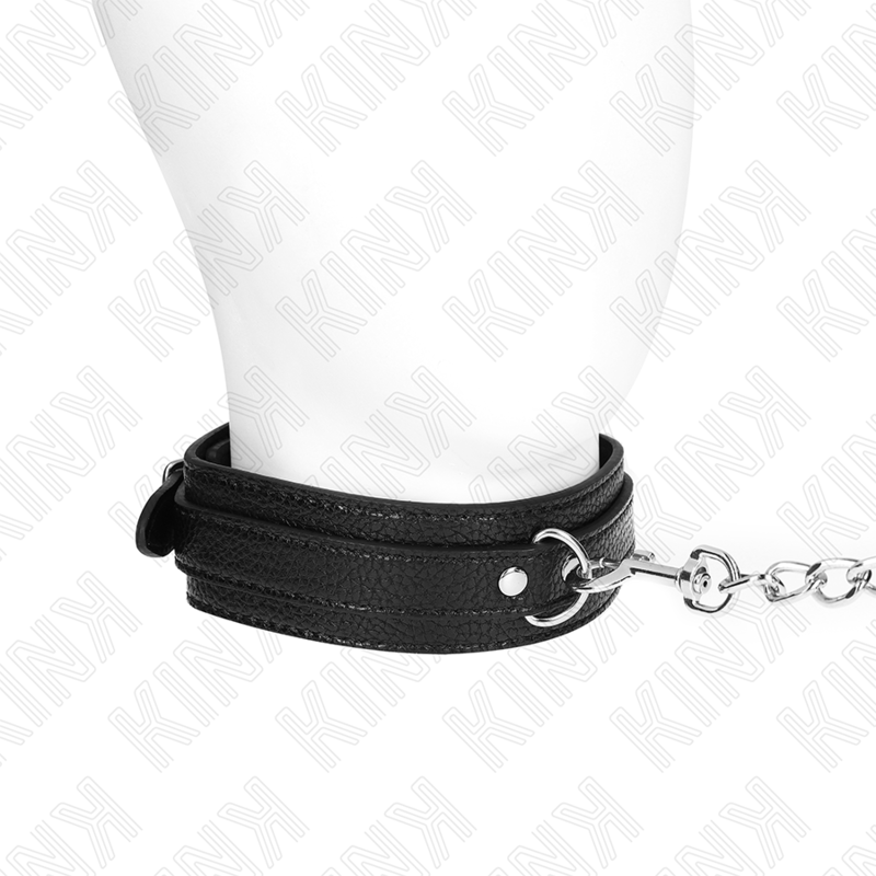 img_187312_ff18dea9afcd340b579785a6029478cd_1 KINK - SNAKE PATTERN NECKLACE WITH LEASH 65 CM - Image 2