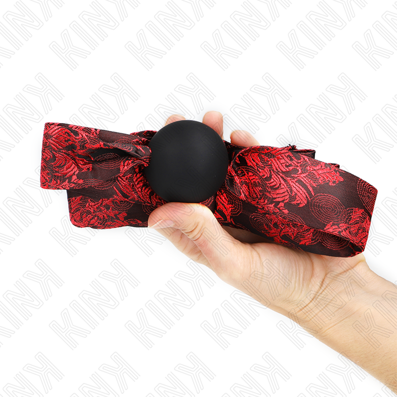 img_187324_b2f87d95f5484d803eab2c7c3747aa9e_1 KINK - SCANDAL SILICONE BALL 4.5 CM GAG MODEL 2 146 x 4 CM - Image 1