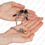 KINK - CHAIN NIPPLE CLAMPS WITH BELL 30 CM - Image 2