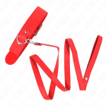KINK - NECKLACE WITH BELT 116 CM ROJO STRAP ADJUSTABLE 32-50 CM X 8 CM - Image 2