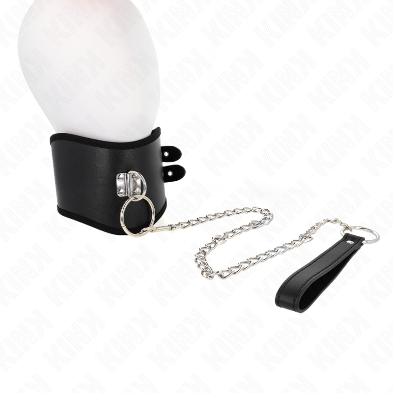 img_187569_fa0310d0687786c9f42a82be1ece621c_1 KINK - NECKLACE 65 CM WITH WIDE STRAP ADJUSTABLE 40-55 CM X 10 CM - Image 2