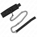 KINK - BASIC MODEL COLLAR WITH LEASH 77 CM MODEL 5 AJUSTABLE 34-54 CM X 5 CM - Image 2