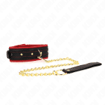 KINK - COLLAR WITH PLAIN FABRIC LEASH ADJUSTABLE 33-48 CM X 5.7 CM - Image 2