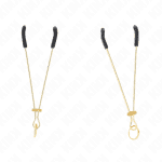 KINK - THIN NIPPLE CLAMPS GOLD 7 CM