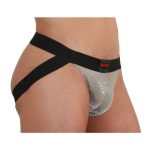 BURN - 001 JOCK SHINY BEIGE / BLACK XL - Image 2