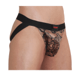 BURN - 002 JOCK SNAKE BLACK XL - Image 2