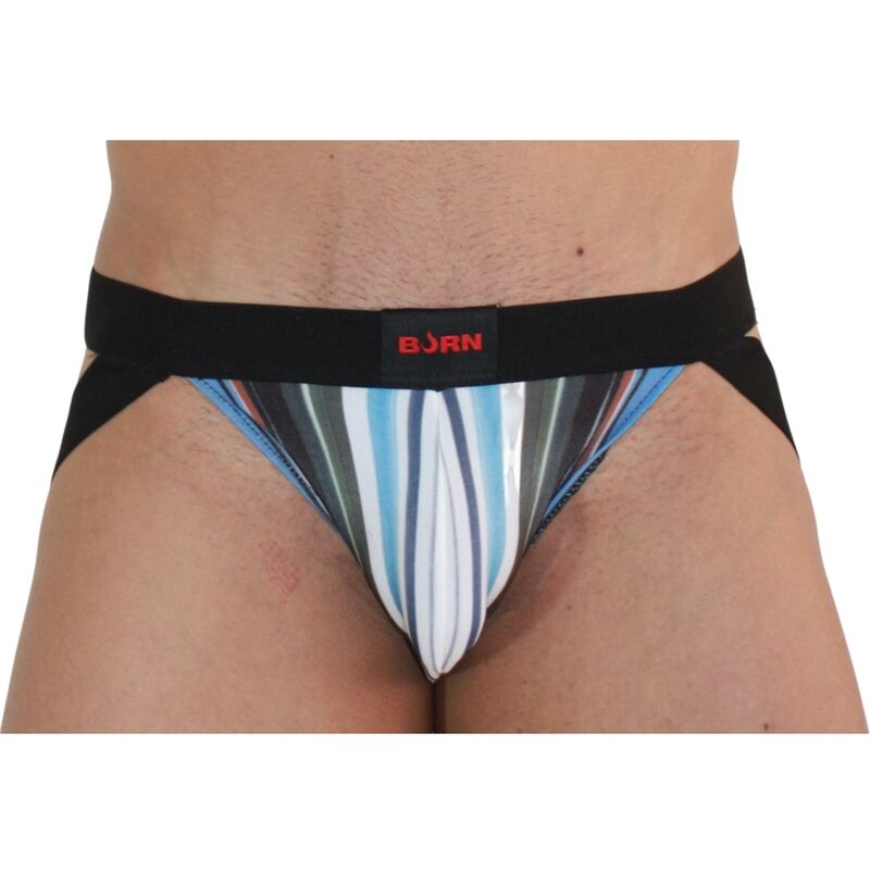 img_188339_b7da0c4b2466584407bf2d4b62320f3c_1 BURN - 009 JOCK MULTICOLOR / BLACK XL - Image 1