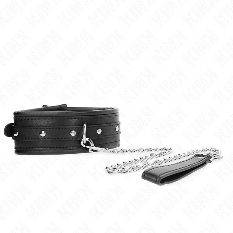 img_188778_a43d956109ea0f9a0b537ca9e795a60a_1 KINK - NECKLACE WITH SHINY BUCKLE STRAP 65 CM 48.5 CM X 5.3 CM - Image 1