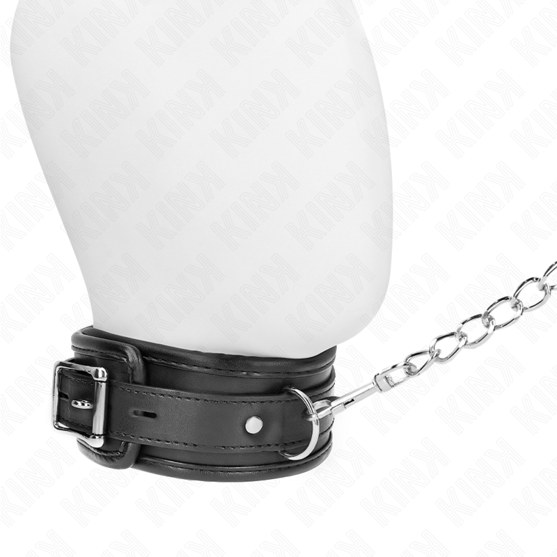 img_188785_4fa8c2bfa1f5d9b7d96ee481e0775c07_1 KINK - BASIC MODEL COLLAR WITH LEASH 65 CM MODEL 1 53 X 6 CM - Image 2