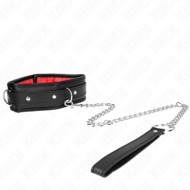 img_188827_f4821ded8a2c4f2e87edbd892de50cf3_1 KINK - NECKLACE WITH SPONGE IMITATION LEATHER STRAP MODEL 3 ADJUSTABLE 37-54 CM X 3 CM - Image 2