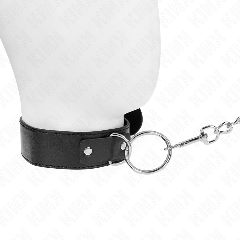 img_188832_03a9100129dd142038ef0359da41934f_1 KINK - BASIC MODEL COLLAR WITH LEASH MODEL 4 ADJUSTABLE 36-43 CM - Image 2