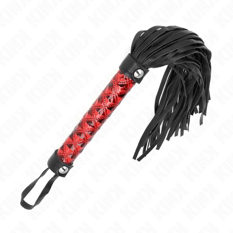 img_188848_5cb72914f5d8d778da067ac2cbf600f3_1 KINK - DIAMOND PATTERN WHIP 40 CM - Image 1