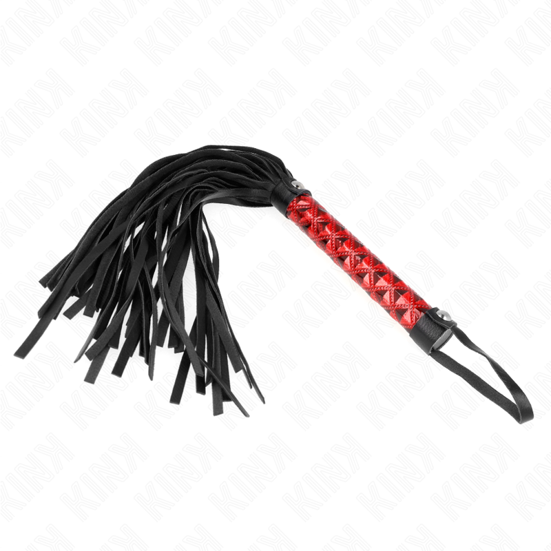 img_188849_653c76de2454661f1fa65a7bdd3c2f37_1 KINK - DIAMOND PATTERN WHIP 40 CM - Image 2