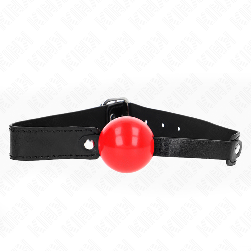 img_188978_8eb3a36b0a67d10c1dc9a2de598cf5fa_1 KINK - SOFT TPE BALL 4 CM GAG MODEL 1 66 x 2.5 CM ADJUSTABLE 41-61 CM - Image 1