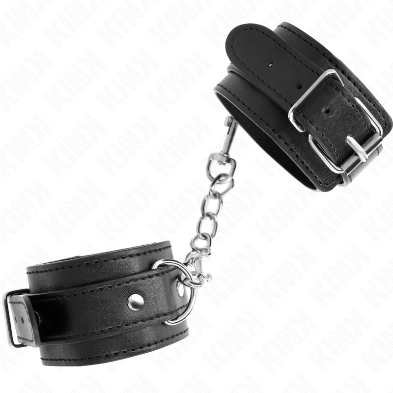 img_189324_5375ff61289e16022d0321a6dabfd6b1_1 KINK - THIN WRIST RESTRAINTS BLACK ADJUSTABLE 21-33 CM - Image 2