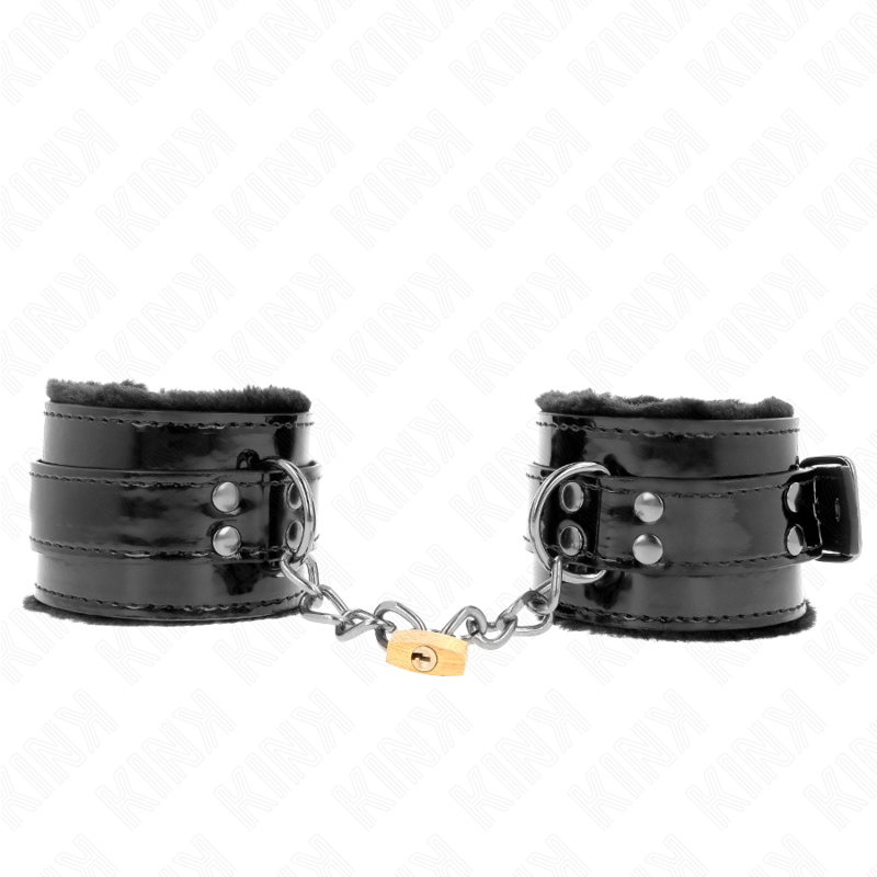 img_189407_887c15ebe6ccf839f9430ad420a8ab52_1 KINK - LIGHT WRIST RESTRAINTS WITH A COPPER LOCK ADJUSABLE 17-29 CM X 5.5 CM - Image 1