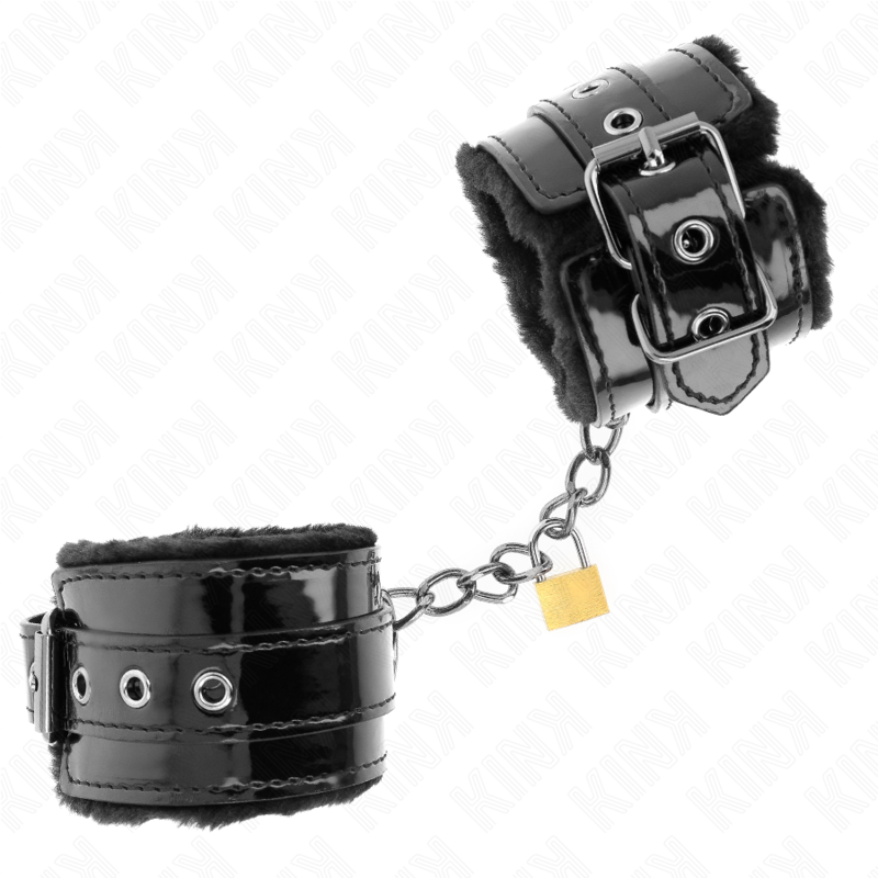 img_189409_25163b82f103bb8d42667c6cdaa88327_1 KINK - LIGHT WRIST RESTRAINTS WITH A COPPER LOCK ADJUSABLE 17-29 CM X 5.5 CM - Image 2