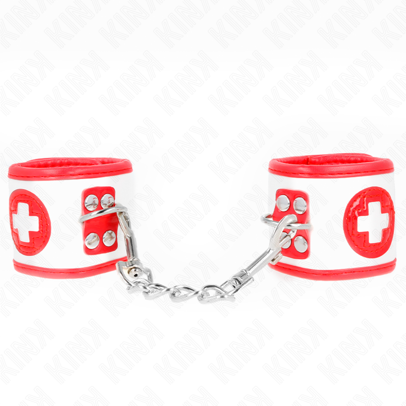 img_189411_e1c4c5be756d2f18a7335e45d58fee60_1 KINK - MINI NURSE WRIST RESTRAINTS ADJUSTABLE 18-23 CM X 5 CM - Image 1