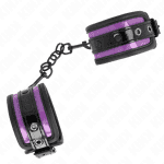 KINK - NEOPRENE WRIST RESTRAINTS LIGHT PURPLE AJUSTABLE 21-28 CM X 5 CM - Image 2