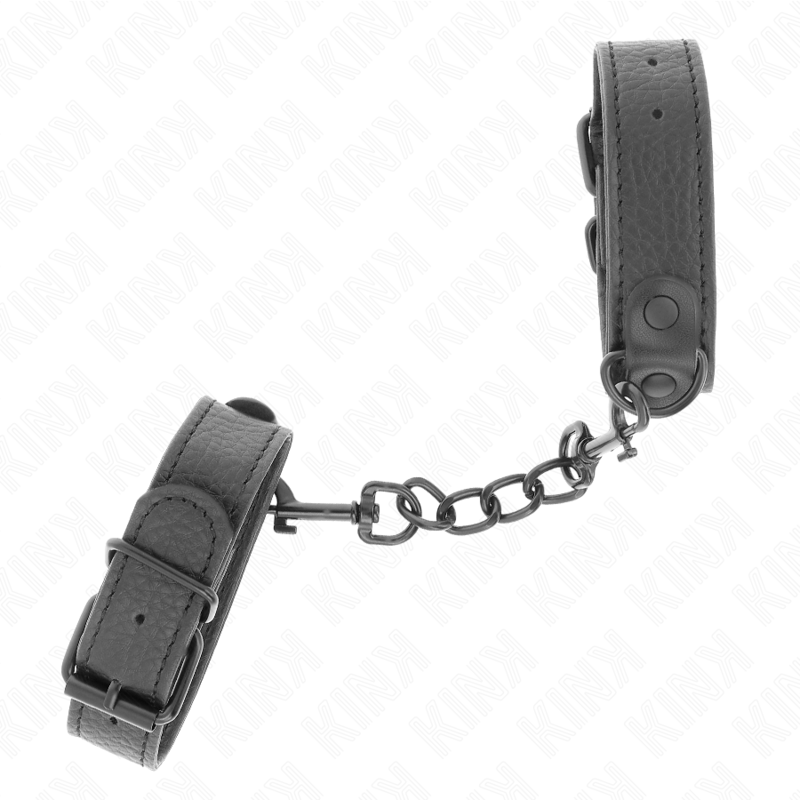 img_189476_0e768075074075628cc1aba0b528cd2e_1 KINK - BEGINNER HAND CUFFS ADJUSTABLE 13-23 CM X 2.2 CM - Image 2