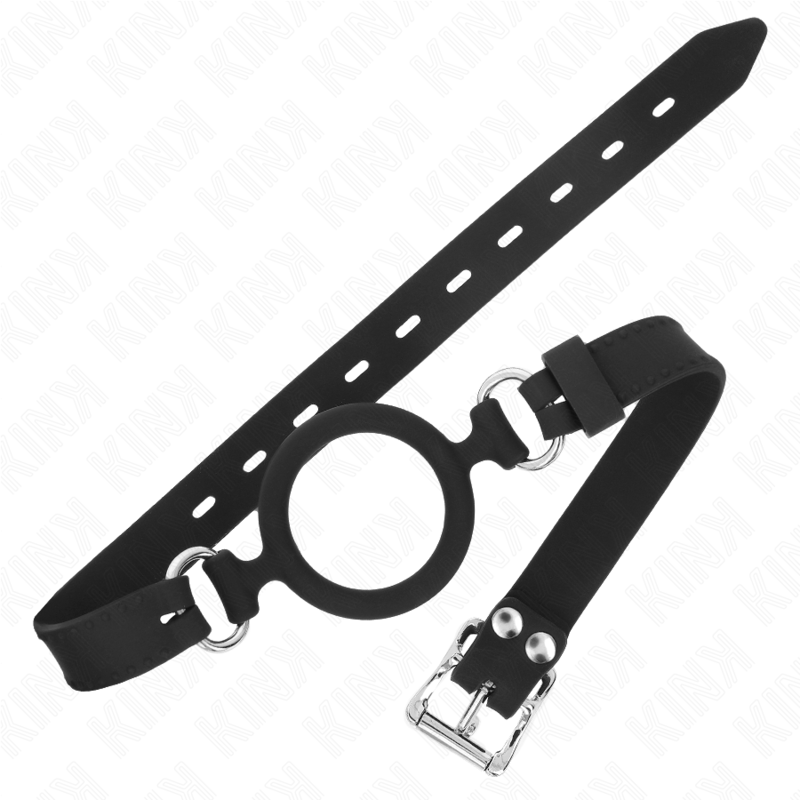 img_189581_9013a4b2693a04b6e07c0e08a2e24868_1 KINK - SILICONE O-RING 5 CM GAG 56 CM - Image 2