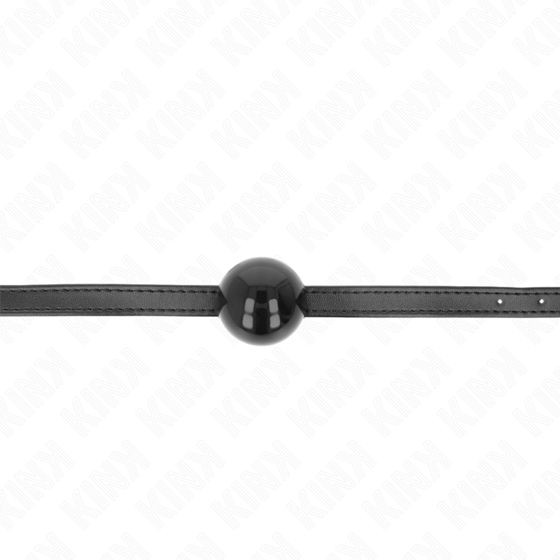 img_189680_317b537a3f3de4404fa52a1c38c62d55_1 KINK - SMALL SIMPLICITY STRAP BALL 4 CM GAG 60 x 2 CM - Image 1