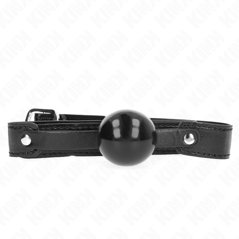 img_189705_1099ab00e2c317dc83c647acde574aa1_1 KINK - SOFT TPE BALL 4 CM GAG MODEL 2 65 x 2.5 CM - Image 1