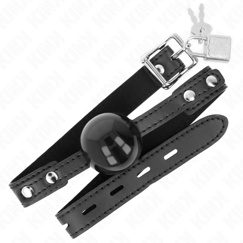 img_189709_30b5c6db68b9bcd043679c10ca602288_1 KINK - SOFT TPE BALL 4 CM GAG MODEL 3 60 x 2 CM ADJUSTABLE 37-52 CM - Image 2