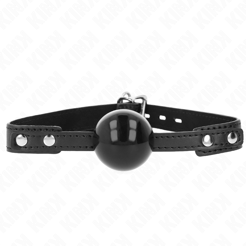 img_189711_a5c35ba46d3e567e12d00d1f66b85ef3_1 KINK - SOFT TPE BALL 4 CM GAG MODEL 3 60 x 2 CM ADJUSTABLE 37-52 CM - Image 1