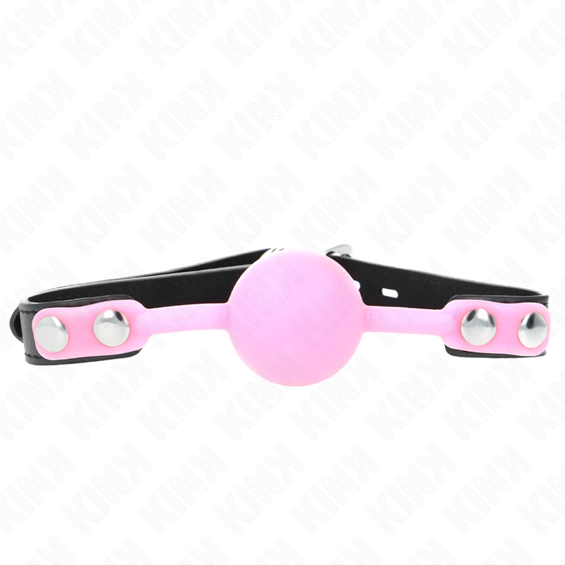 img_189724_180527a11eb05b285be98ad85300f95a_1 KINK - LUMINOUS SILICONE BALL 4 CM GAG 60 x 2 CM - Image 1