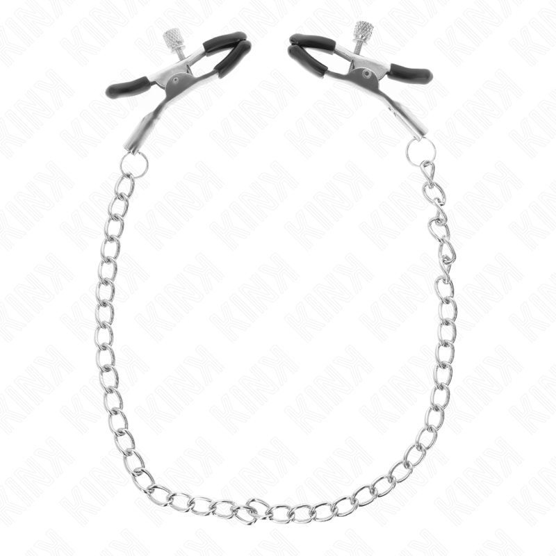 img_190238_018348ff4509221a73fab14663e0efa0_1 KINK - THIN CHAIN NIPPLE CLAMPS 30 CM - Image 1