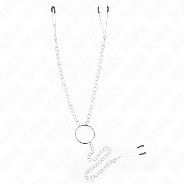 KINK - TRIPLE NIPPLE AND CLIT CLAMPS WITH CHAIN MODEL 1