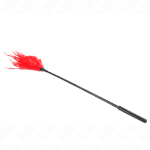 KINK - MULTIPLE RED TICKLE FEATHERS 45 CM - Image 2