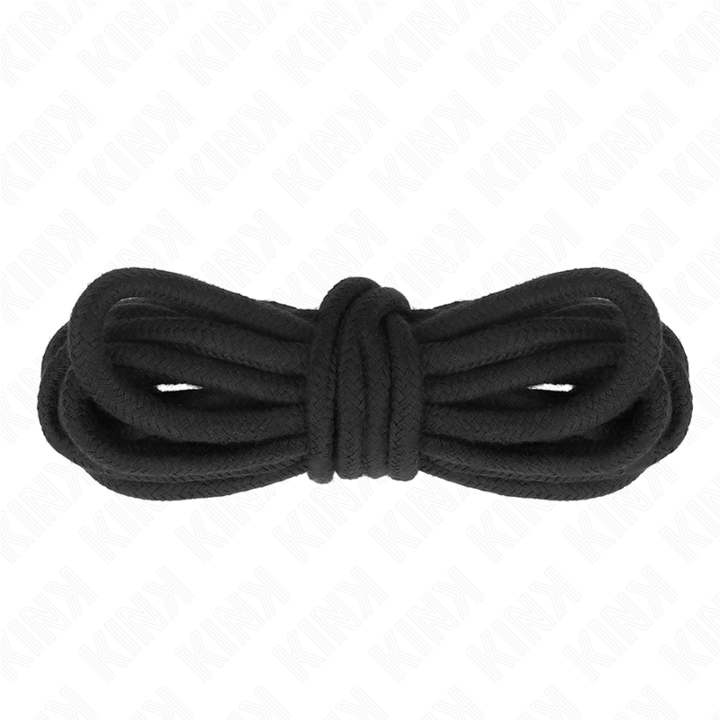 img_190487_1236d1b2f5fa193b595a74019023799c_1 KINK - COTTON ROPE 10 METER BLACK - Image 1