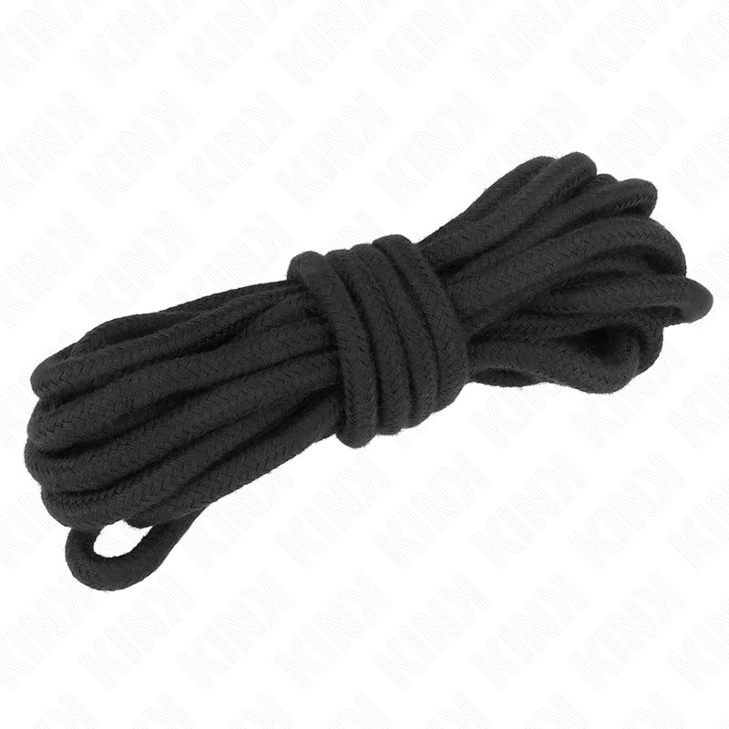 img_190489_ef19c48205549ccd541b75e9fafb62ea_1 KINK - COTTON ROPE 10 METER BLACK - Image 2