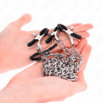 KINK - 4 CHAIN NIPPLE CLAMPS 32 CM WITH LITTLE CHAINS 14 CM - Image 2