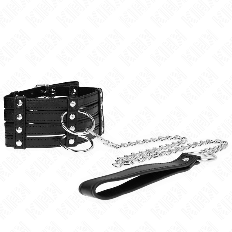 img_190807_5597ed4ef613399fb0a393173e2a0338_1 KINK - NECKLACE WITH BELT 65 CM SUB STYLE ADJUSTABLE 35-51 CM X 7 CM - Image 1