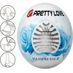 PRETTY LOVE - MALE MASTURBATOR EGG WHITE - Image 2