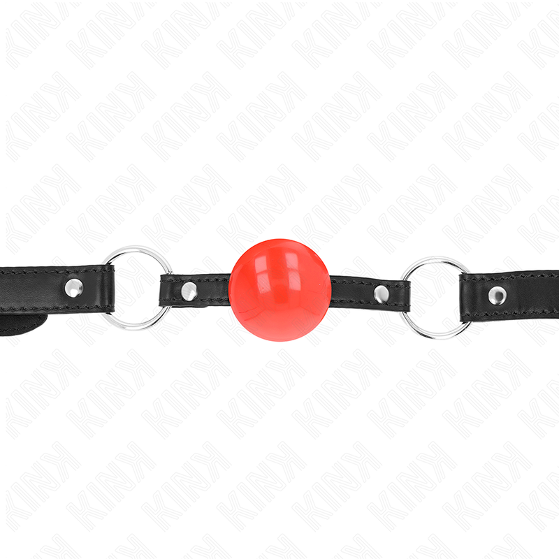 img_191352_e7d002119a8d36c37a7f61d03909462c_1 KINK - RED TPE BALL 4 CM GAG 60 x 2 CM - Image 1