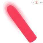 INTENSE - SYMONE USB RECHARGEABLE VIBRATING BULLET 8 VIBRATIONS RED 10 X 2.2 CM - Image 2