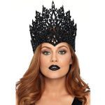 LEG AVENUE - CROWN WITH GLITTER AND JEWEL BLACK - Image 2