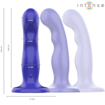 INTENSE - SHORTY VIBRATOR WITH SUCTION CUP BLUE REMOTE CONTROL - Image 2