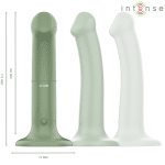 INTENSE - BECCA VIBRATOR WITH SUCTION CUP 10 VIBRATIONS GREEN REMOTE CONTROL - Image 2